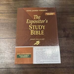 Expositor's Study Bible KJV by Swaggart 08-200 Large Print ISBN 9781934655429
